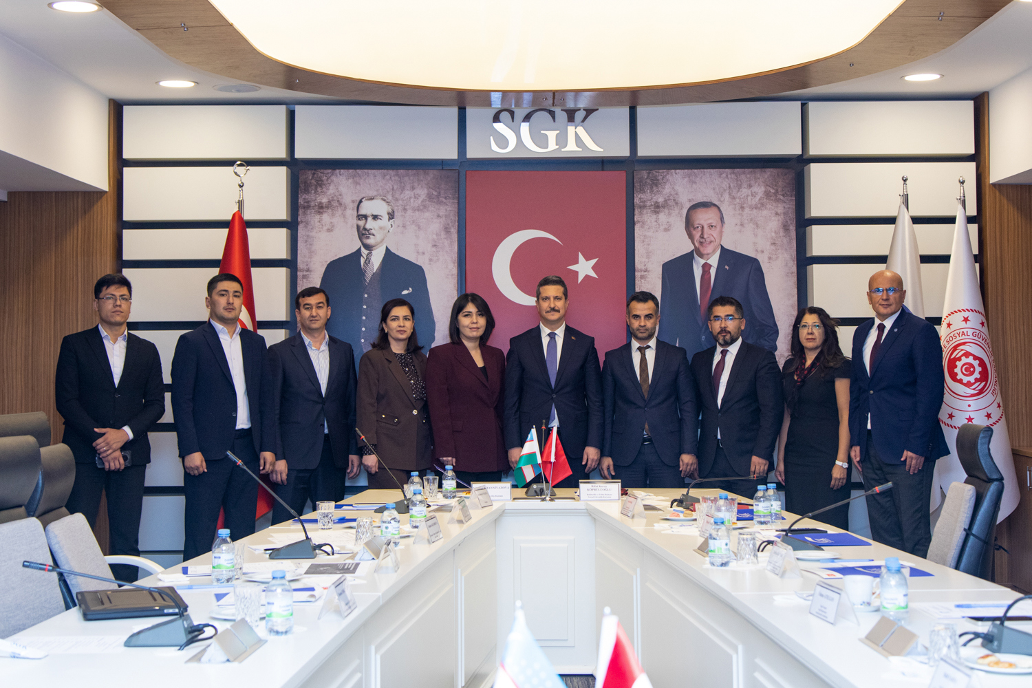 Özbekistan İstihdam ve Çalışma İlişkileri Bakanlığı Heyetinden SGK’ya Ziyaret